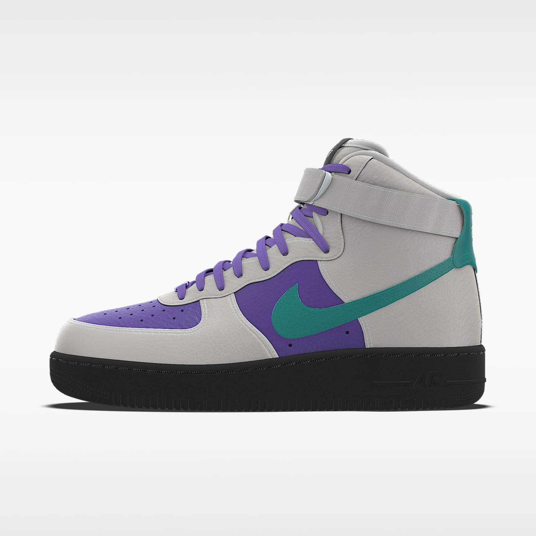 Nike Air Force 1 High By You personalisierbarer Herrenschuh – Multi-Color/Multi-Color/Multi-Color [6704988924]