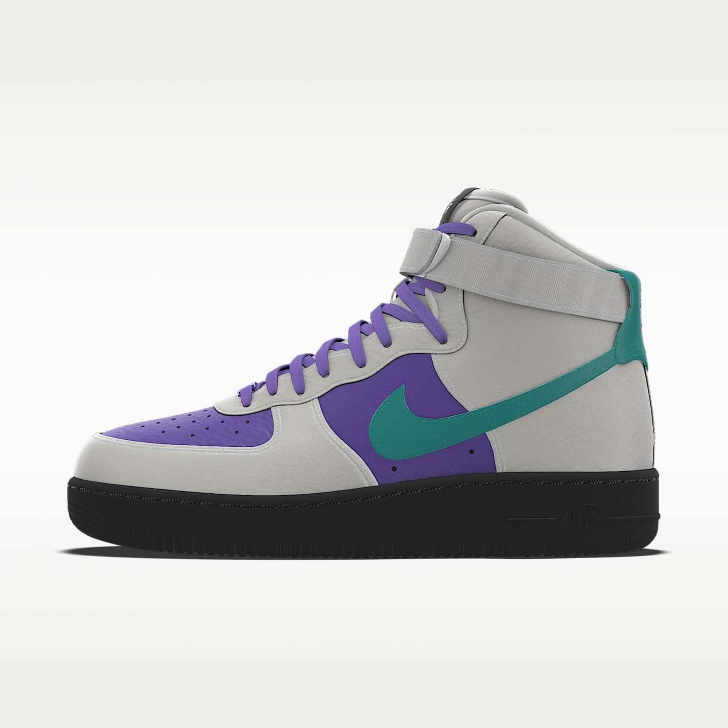 Nike Air Force 1 High By You personalisierbarer Herrenschuh – Multi-Color/Multi-Color/Multi-Color [6704988924]