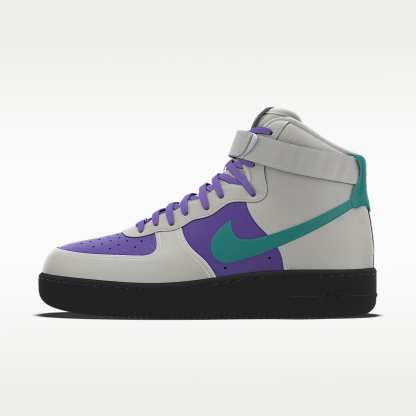 Nike Air Force 1 High By You personalisierbarer Herrenschuh – Multi-Color/Multi-Color/Multi-Color [6704988924]