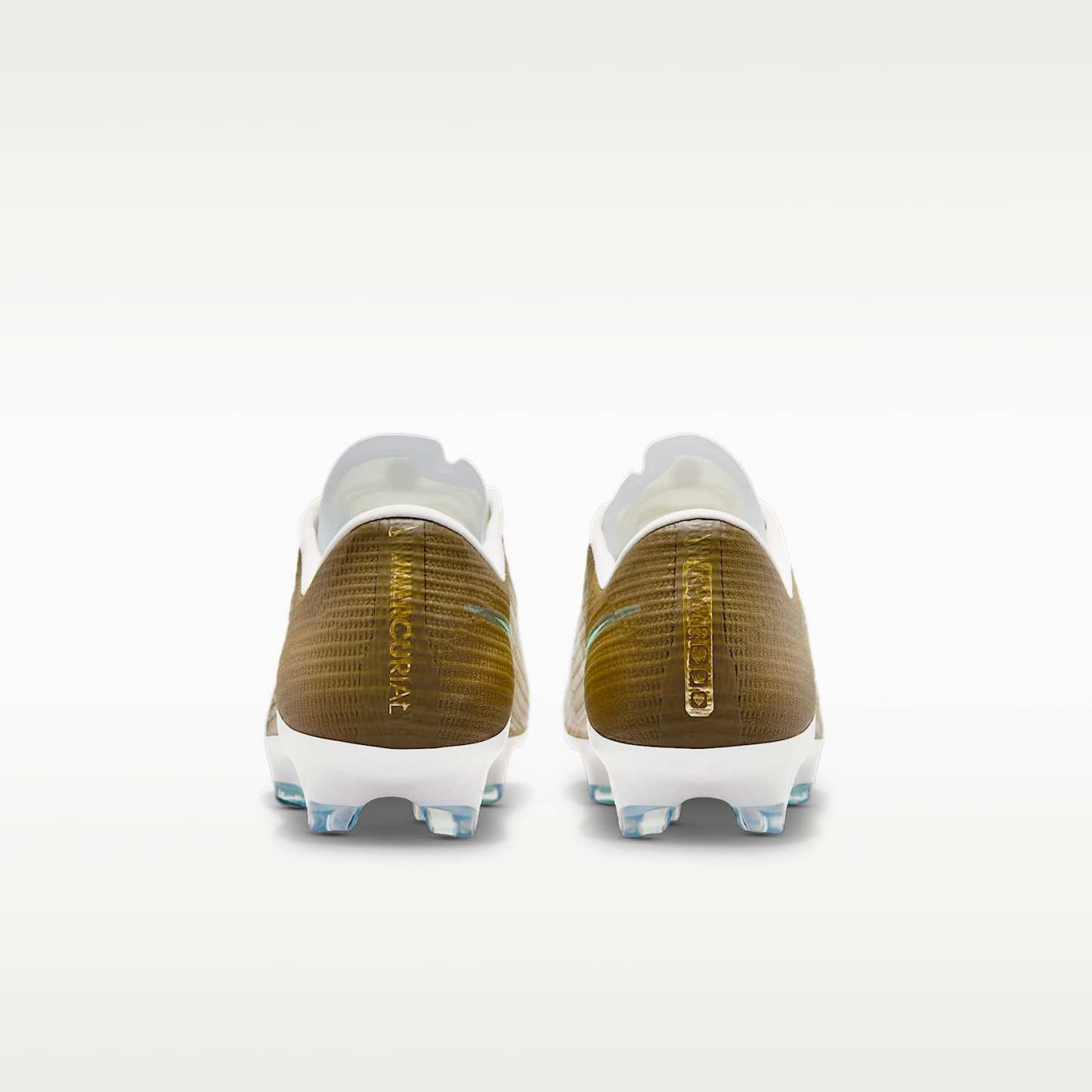 Nike Mercurial Superfly 11 Pro „Kylian Mbappé“ Low-Top-Fußballschuh für normalen Rasen – Metallic Gold/Green Glow
