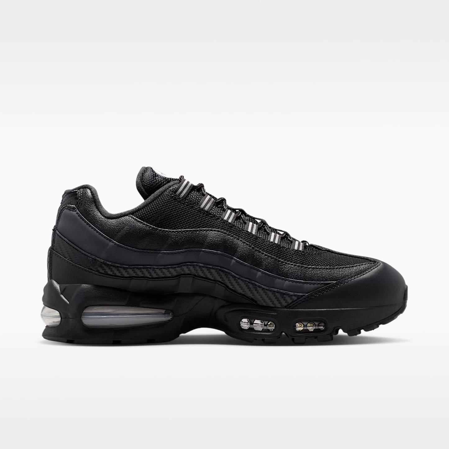 Nike Air Max 95 Big Bubble Schuh (Herren) – Schwarz/Metallic Silver/Cool Grey/Weiß
