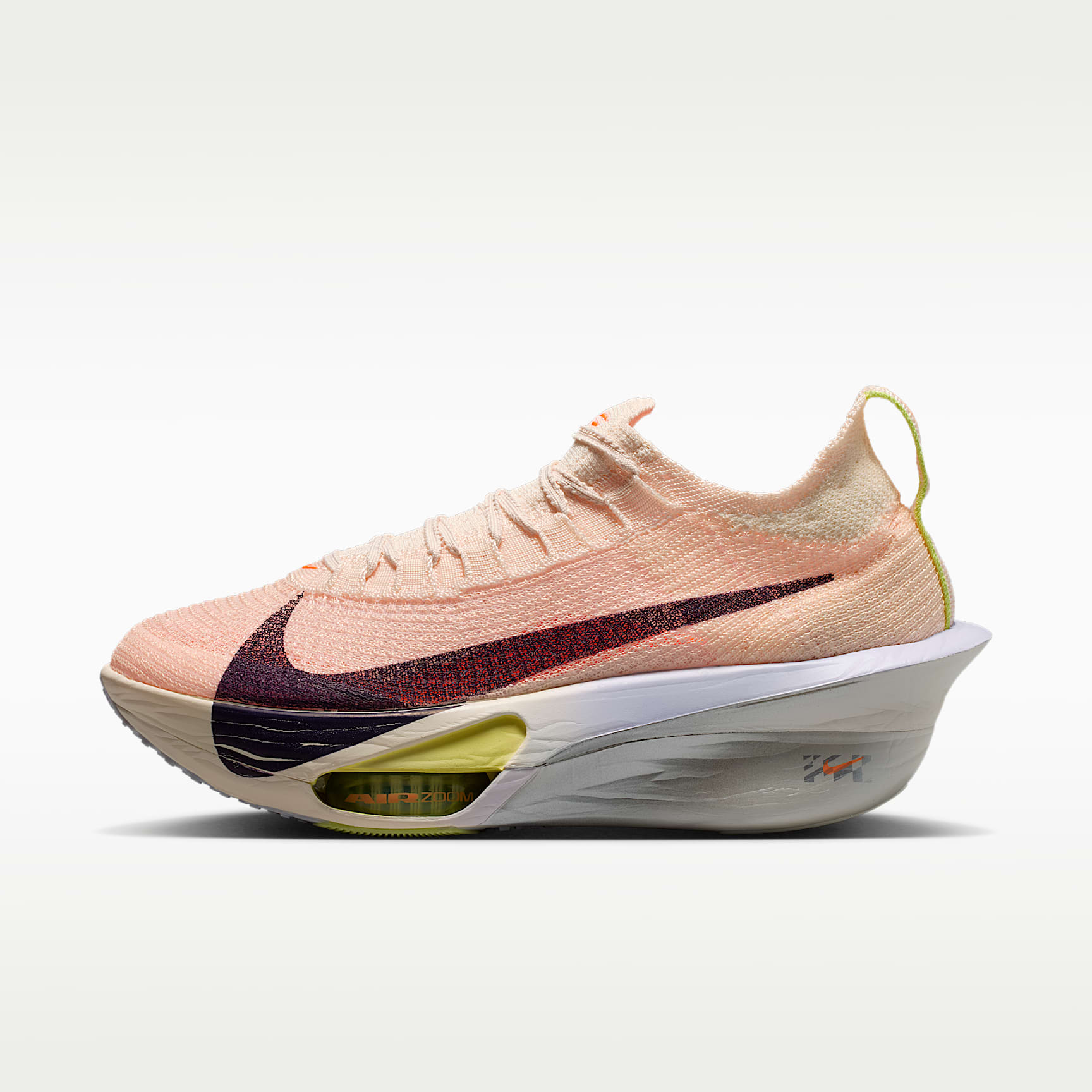 Nike Alphafly 3 Damen-Straßenlaufschuh für Wettkämpfe – Chalk/Hyper Crimson/Fennel/Purple Dynasty