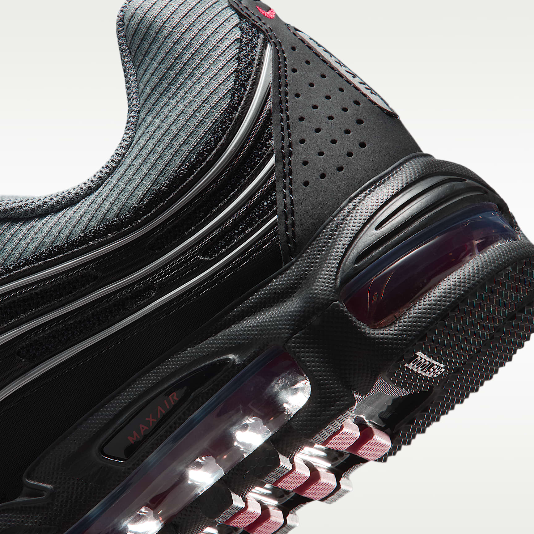 Nike Air Max TL 2.5 Schuh (Herren) – Smoke Grey/Schwarz/Dark Smoke Grey/Tough Red