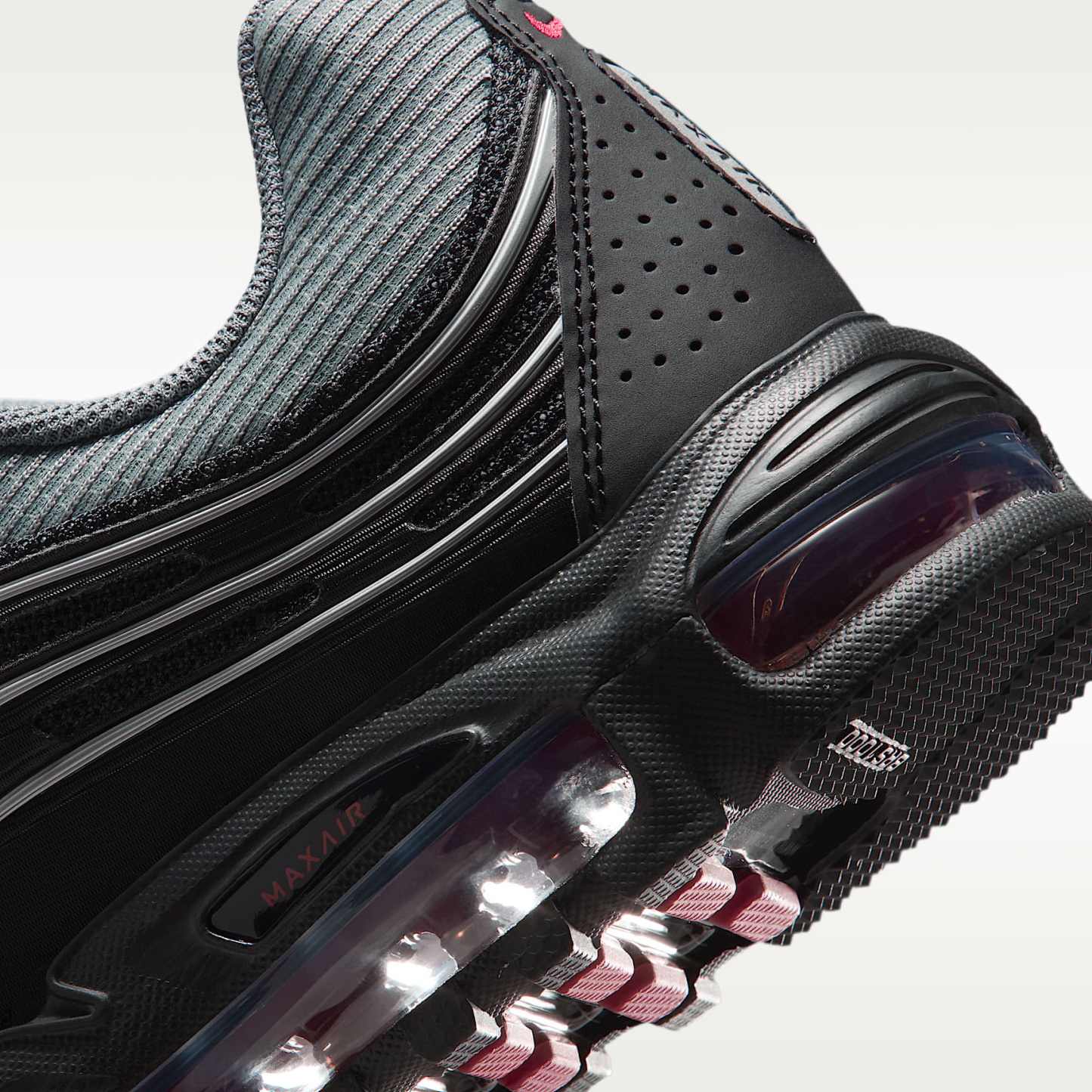 Nike Air Max TL 2.5 Schuh (Herren) – Smoke Grey/Schwarz/Dark Smoke Grey/Tough Red