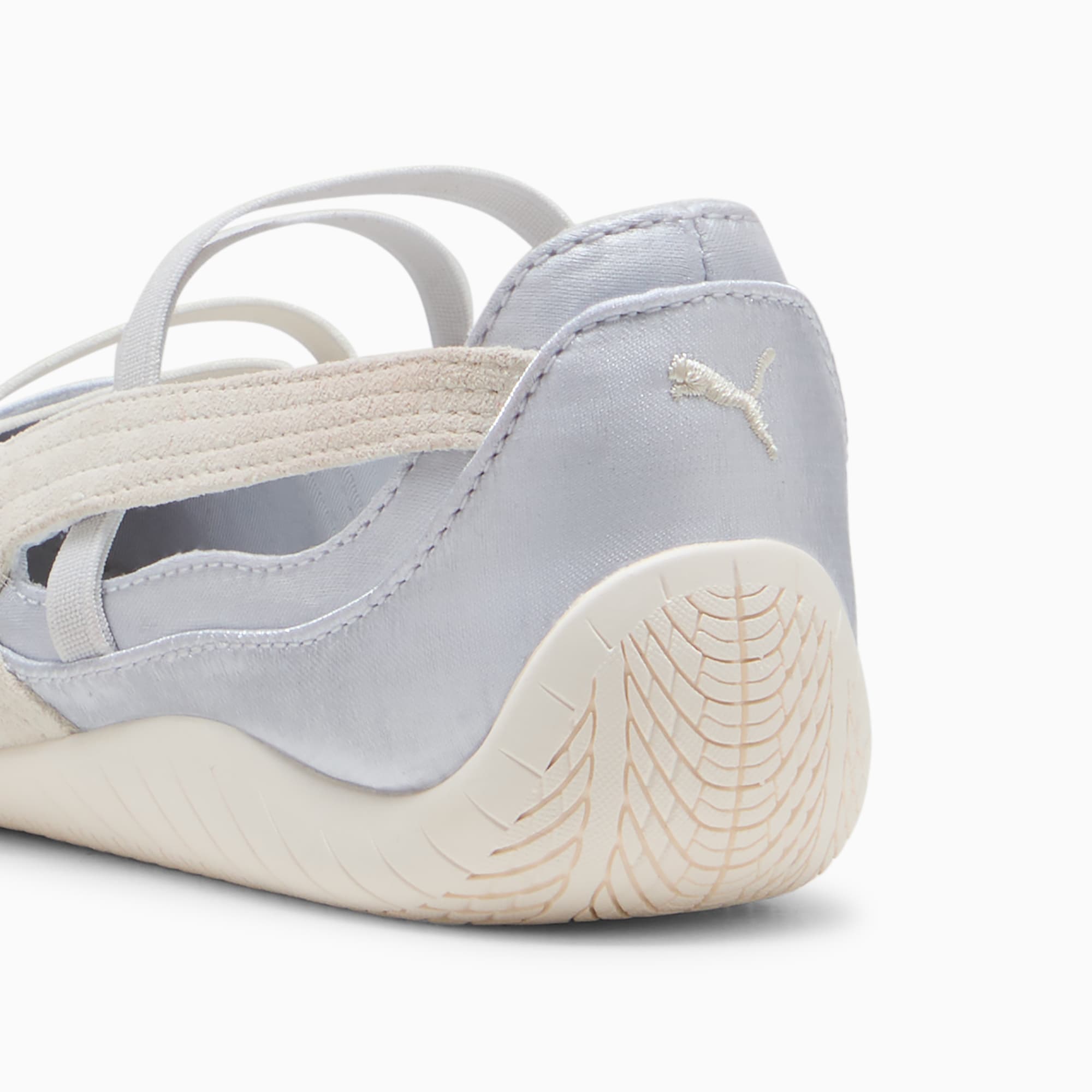 Speedcat Satin Ballet Sneakers Damen - Silver Mist-Warm White