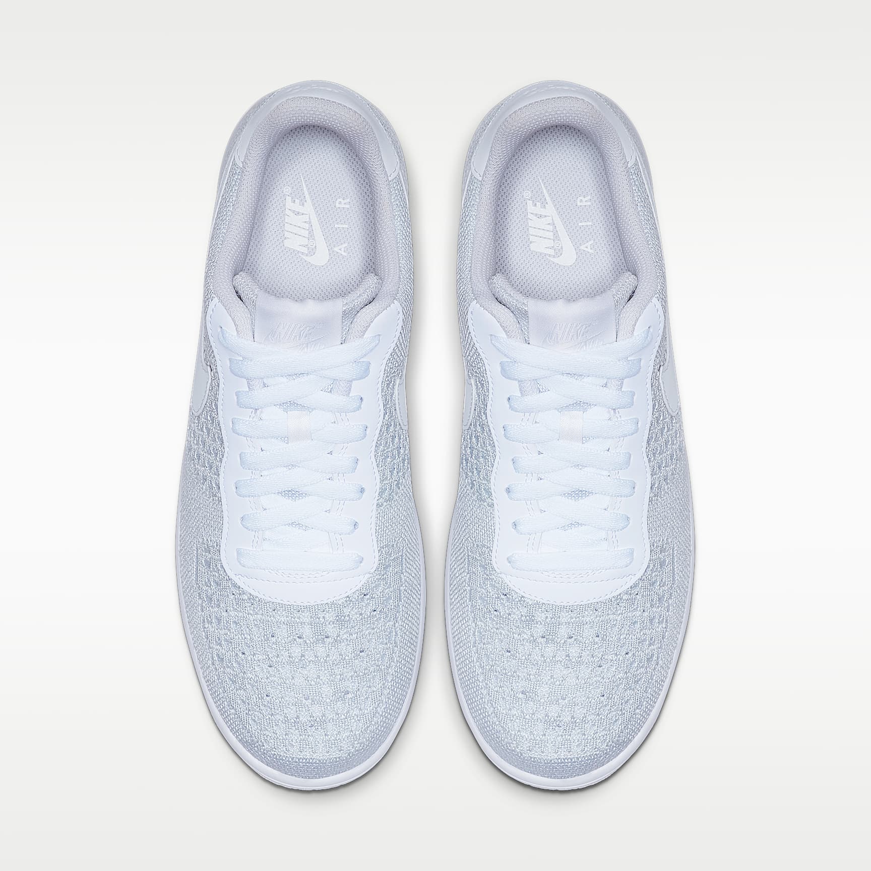 Nike Air Force 1 Flyknit 2.0 Schuh – Weiß/Pure Platinum/Weiß/Pure Platinum