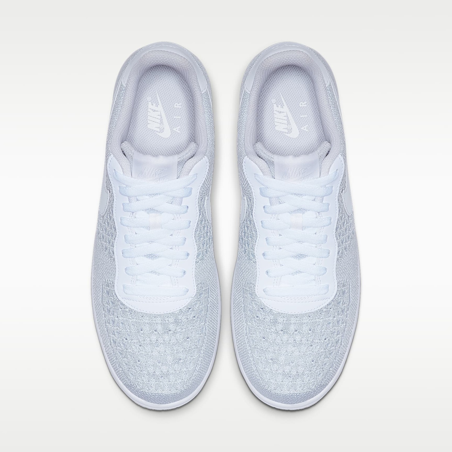Nike Air Force 1 Flyknit 2.0 Schuh – Weiß/Pure Platinum/Weiß/Pure Platinum