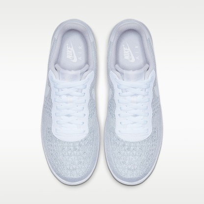 Nike Air Force 1 Flyknit 2.0 Schuh – Weiß/Pure Platinum/Weiß/Pure Platinum