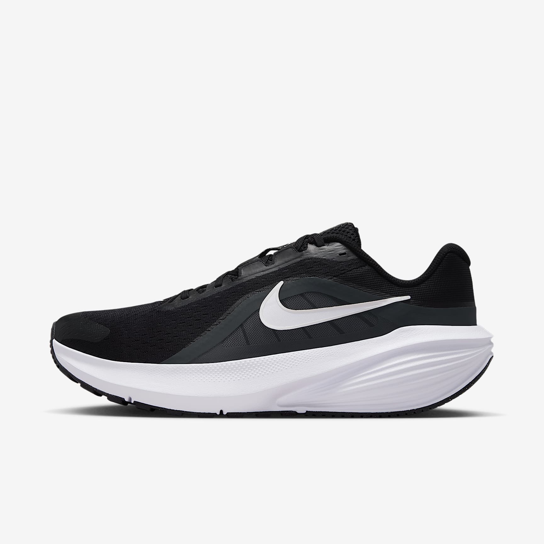 Nike Downshifter 14 Straßenlaufschuh (Herren) – Schwarz/Anthracite/Wolf Grey/Weiß