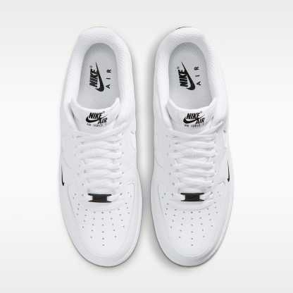Nike Air Force 1 '07 LV8 Schuh (Herren) – Weiß/Schwarz/Reflect Silver