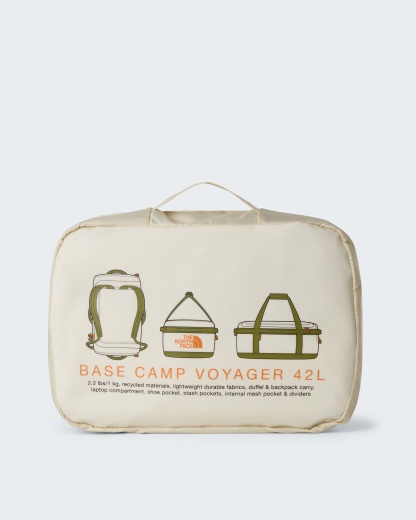 Base Camp Voyager 42-Liter-Duffel-Tasche – Desert Stone-Cedar-Desert Rust