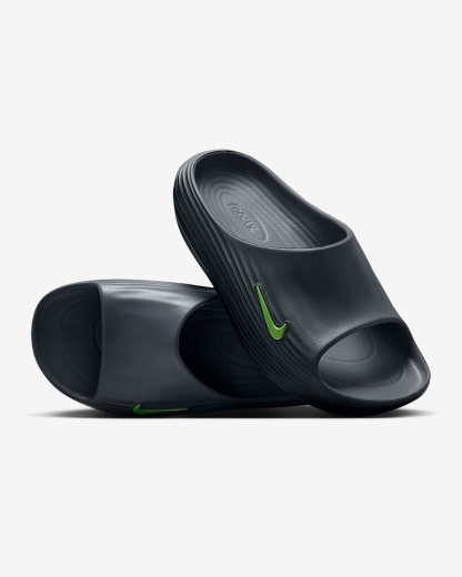 Nike ReactX Rejuven8 Slides (Herren) – Cool Grey/Schwarz/Volt