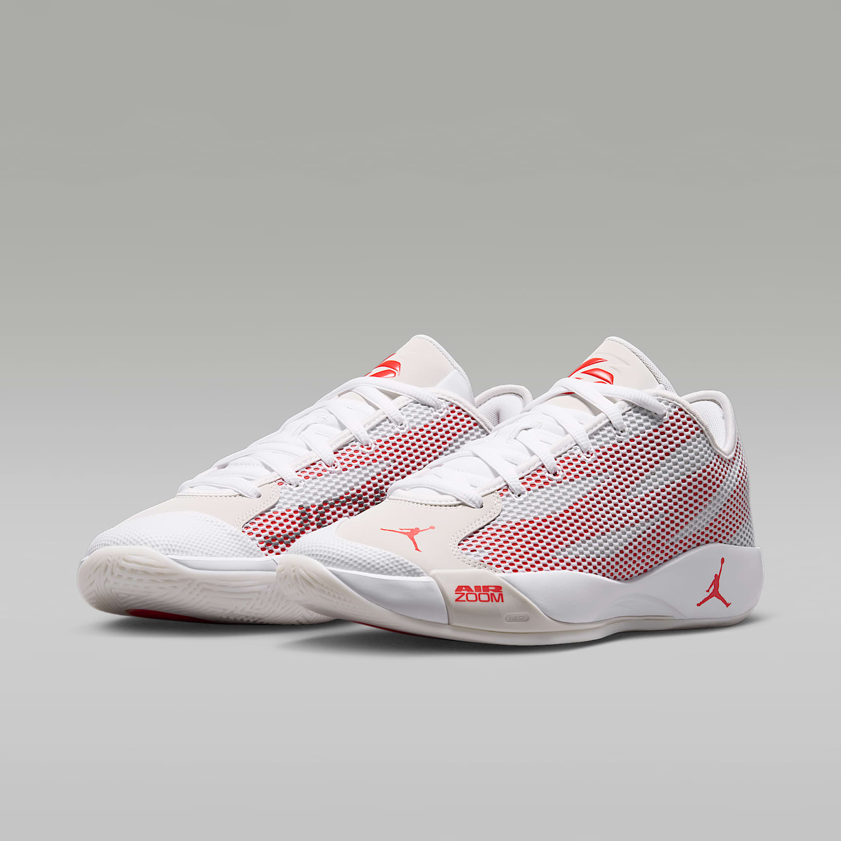 Luka 77 Basketballschuh – Weiß/Swan/Picante Red