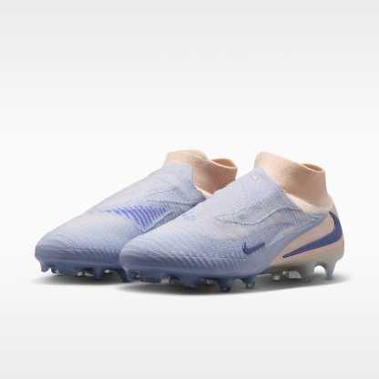 Nike Phantom 6 High Elite LV8 Fußballschuh für normalen Rasen – Ghost/Guava Ice/Ghost