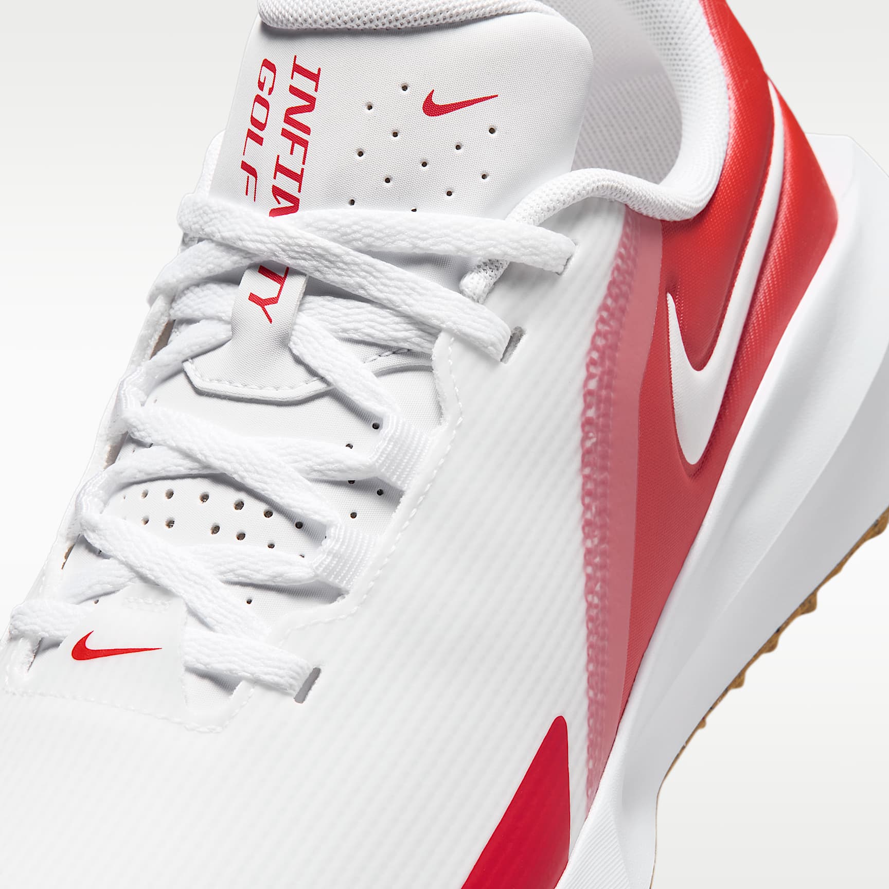 Nike Infinity G NN Golfschuh – Weiß/Spruce Fog/Gum Light Brown/Schwarz