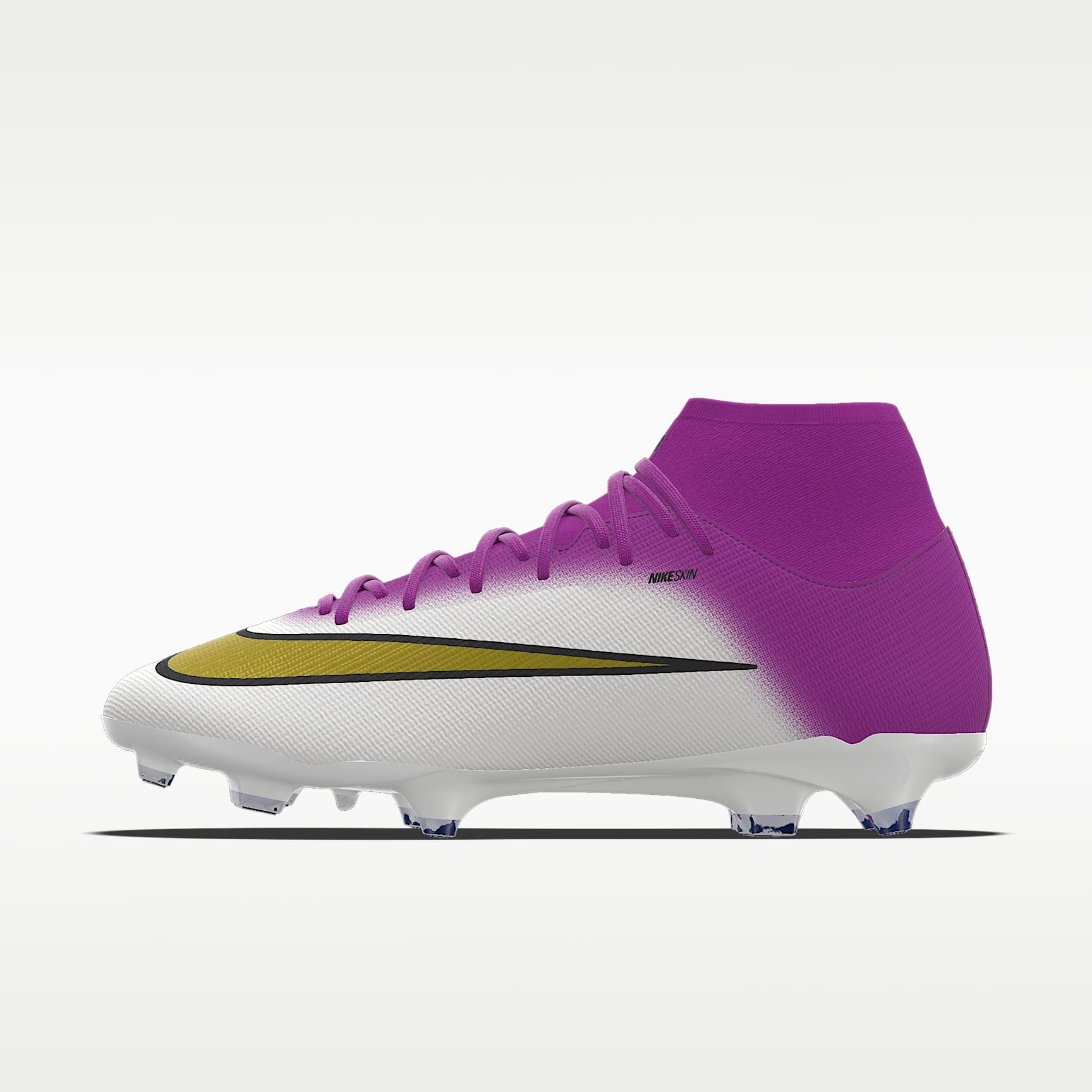 Nike Mercurial Superfly 11 Academy By You personalisierbarer High-Top-Fußballschuh für normalen Rasen – Multi-Color/Multi-Color [4993966590]