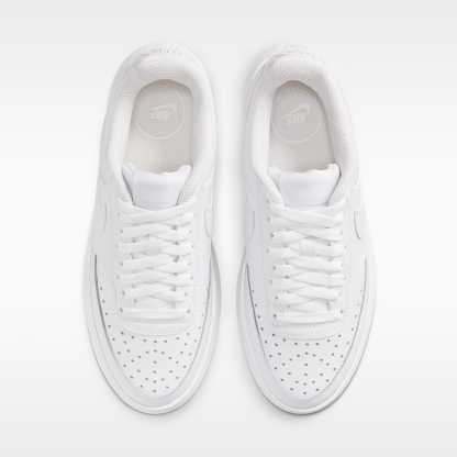 Nike Court Vision Alta Schuh (Damen) – Weiß/Weiß/Weiß