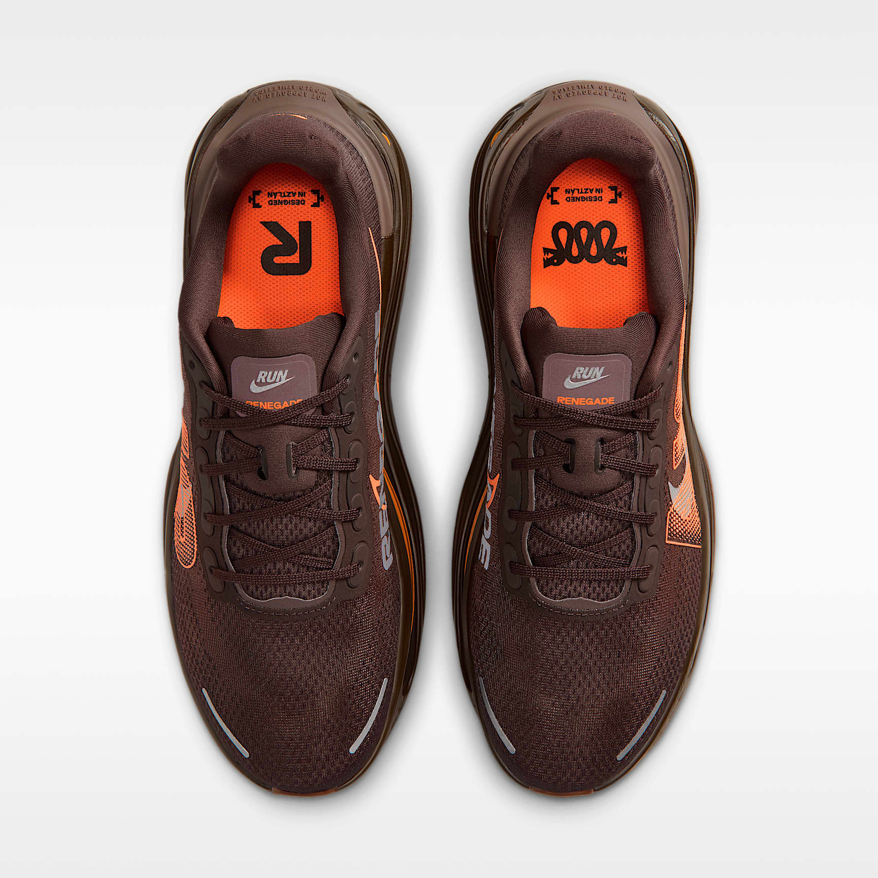 Nike Vomero Premium x Renegade Straßenlaufschuhe (Herren) – Brown Basalt/Total Orange/Bronze Eclipse/Hyper Crimson