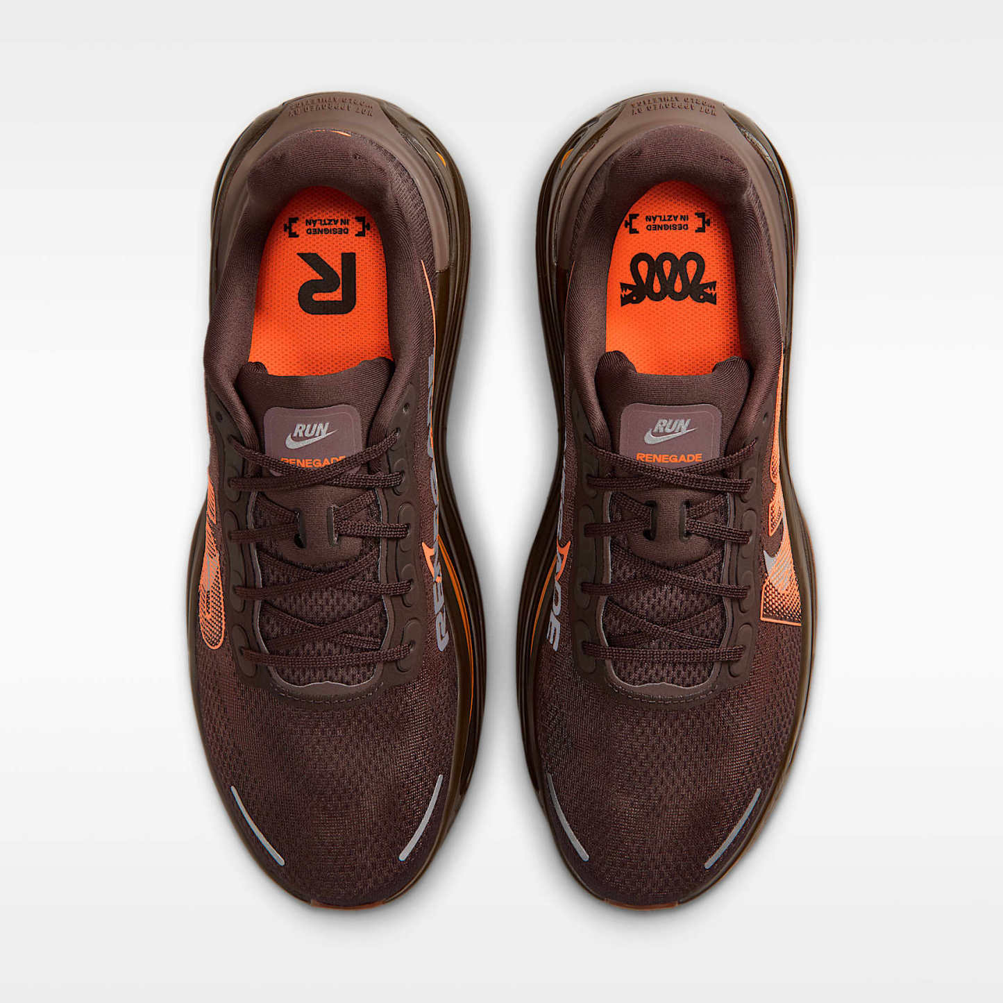 Nike Vomero Premium x Renegade Straßenlaufschuhe (Herren) – Brown Basalt/Total Orange/Bronze Eclipse/Hyper Crimson