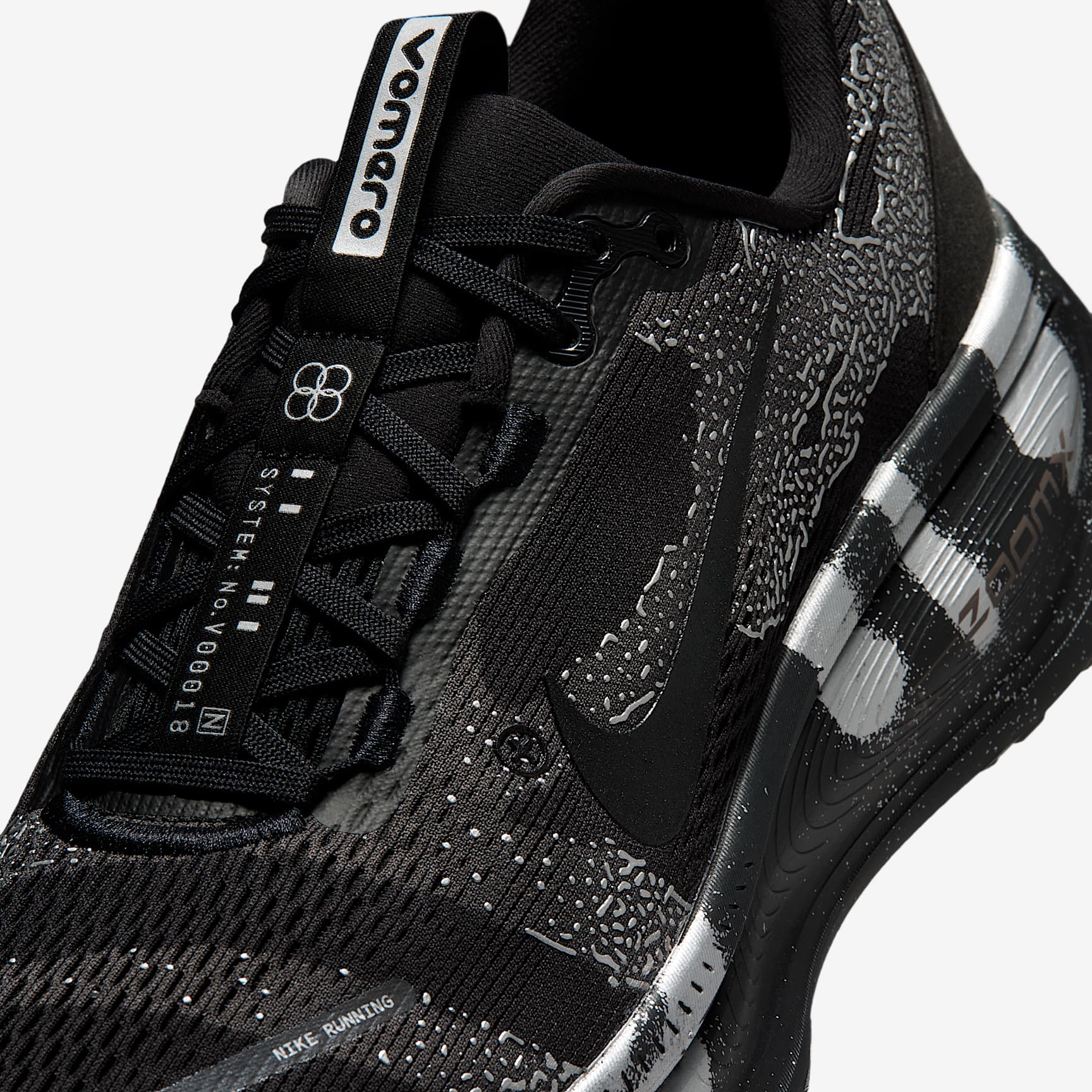Nike Vomero 18 Straßenlaufschuh (Herren) – Iron Grey/Light Smoke Grey/Schwarz