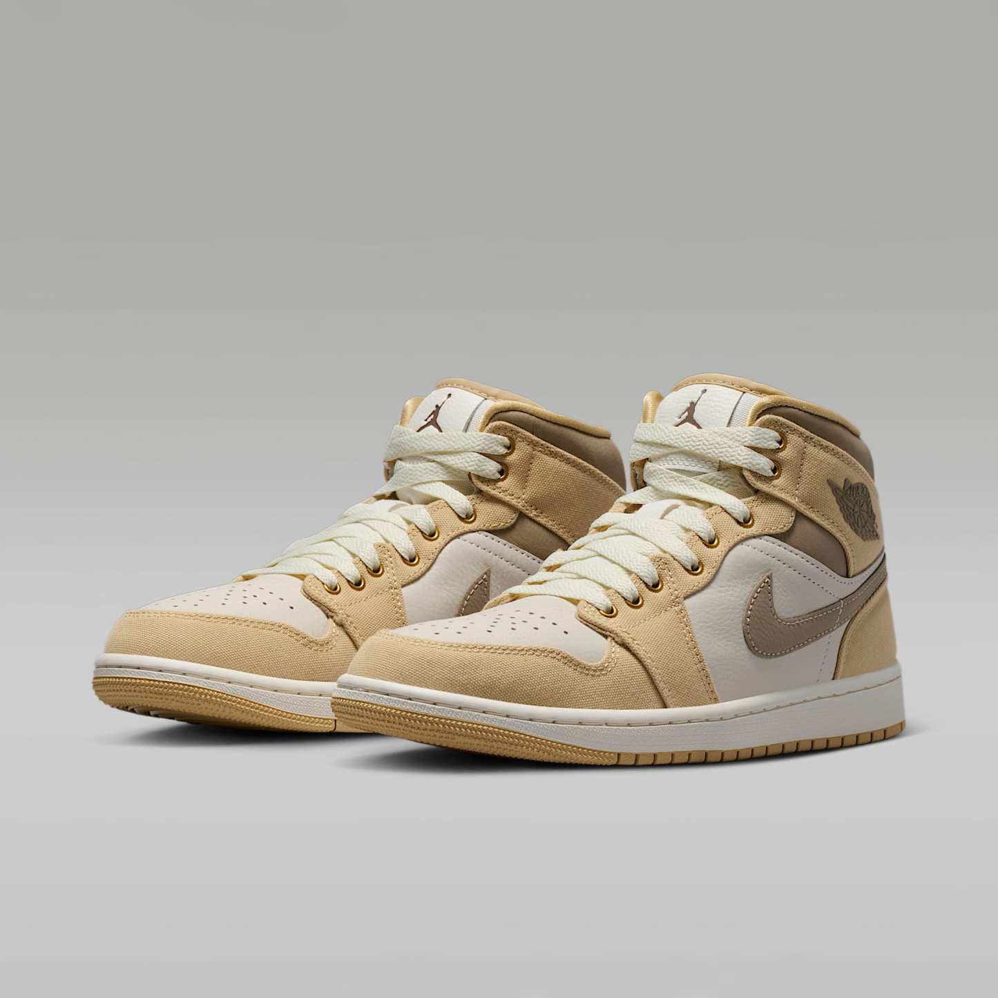 Air Jordan 1 Mid SE Schuh (Damen) – Sesame/Sail/Coconut Milk/Khaki