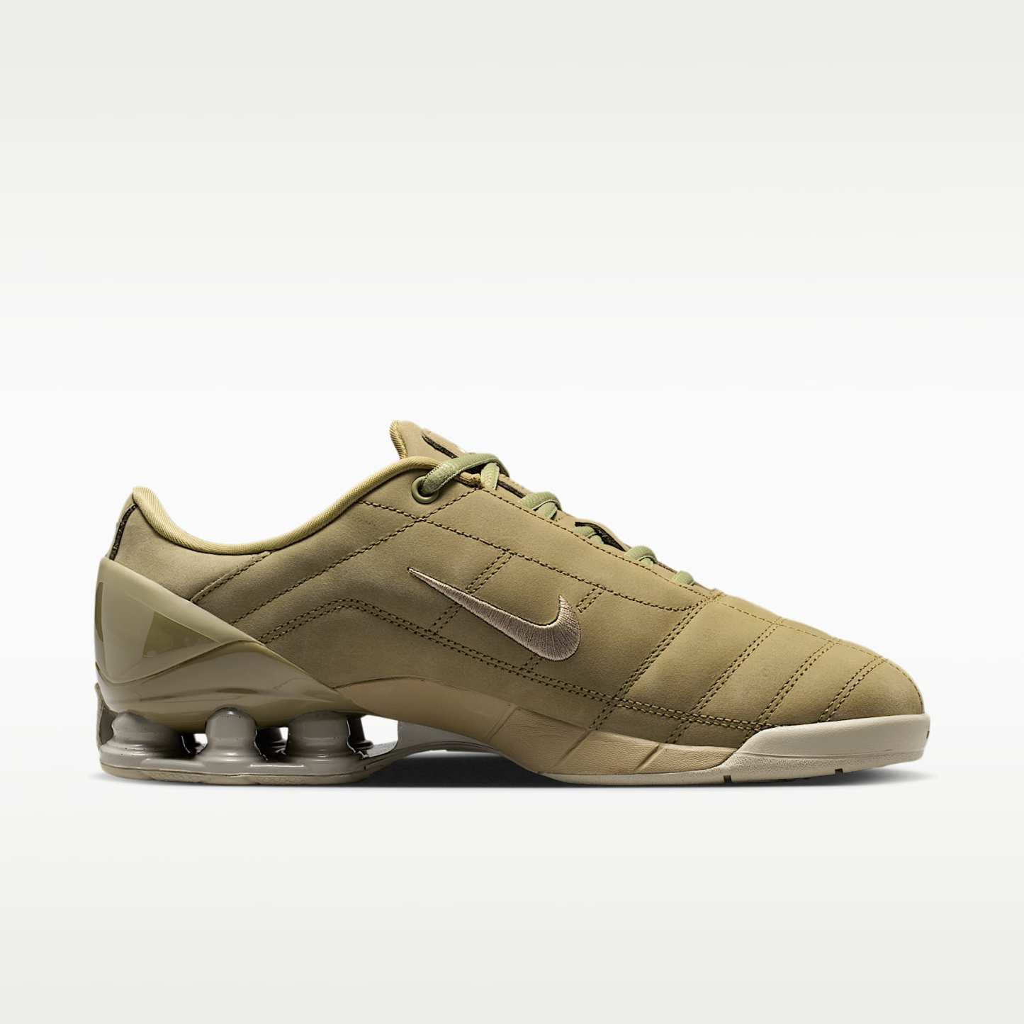 Nike Total 90 Shox Magia Damenschuh – Neutral Olive/Matte Olive/Stone/Metallic Silver