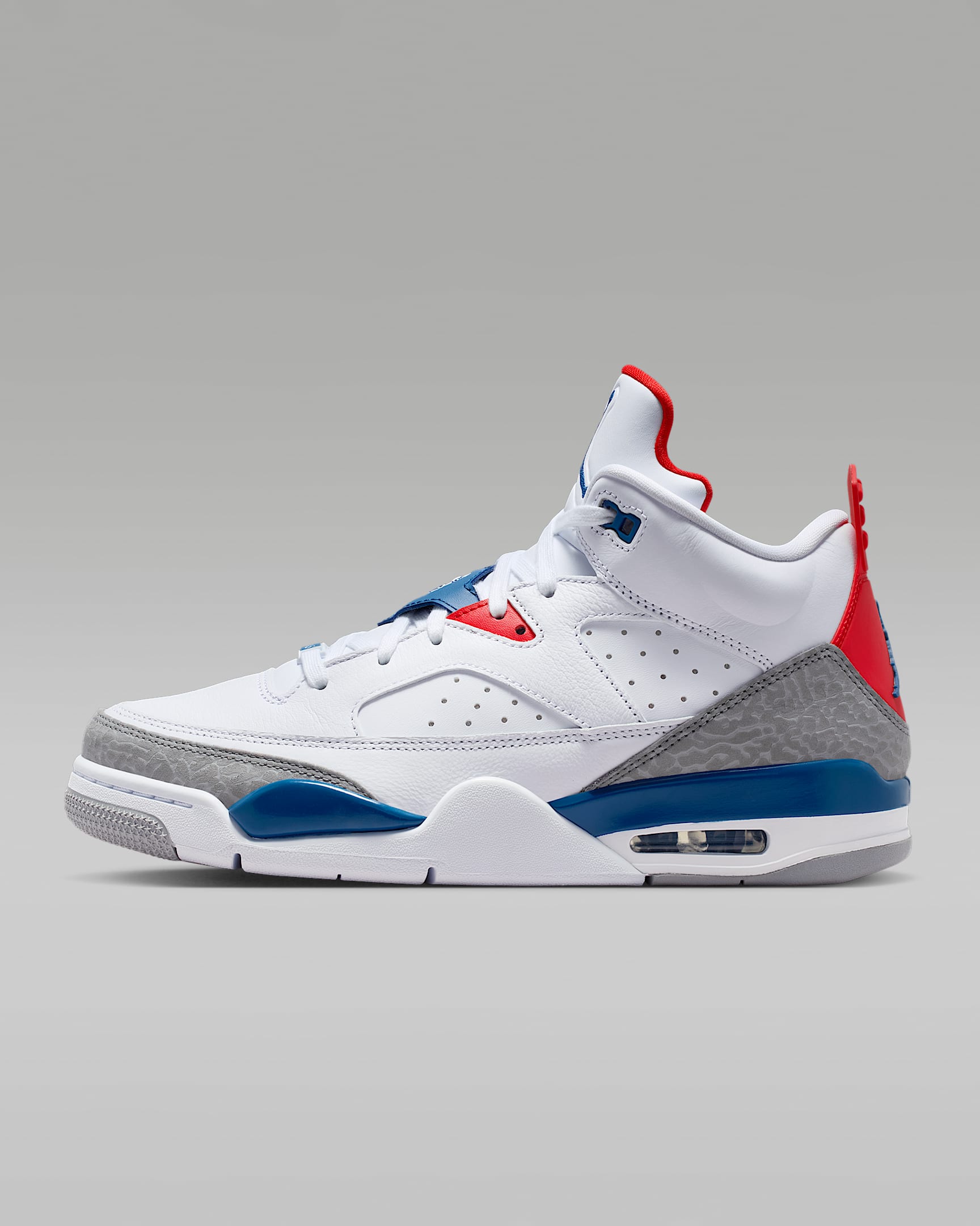 Jordan Son of Mars Low Herrenschuh – Weiß/Varsity Red/Light Smoke Grey/True Blue