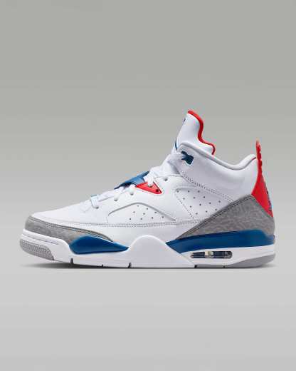 Jordan Son of Mars Low Herrenschuh – Weiß/Varsity Red/Light Smoke Grey/True Blue