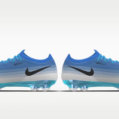 Nike Mercurial Vapor 17 Elite By You personalisierbarer Low-Top-Fußballschuh für normalen Rasen – Bright Crimson/Weiß [3653204120]