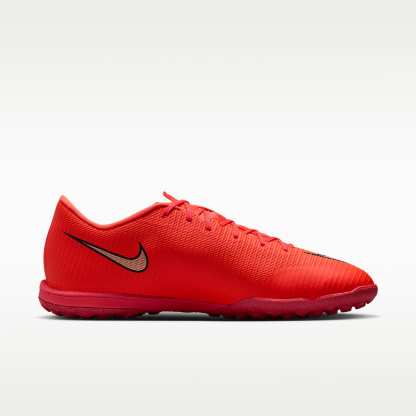 Nike Mercurial Vapor 17 Academy Low-Top-Fußballschuh für Turf – Bright Crimson/Blur