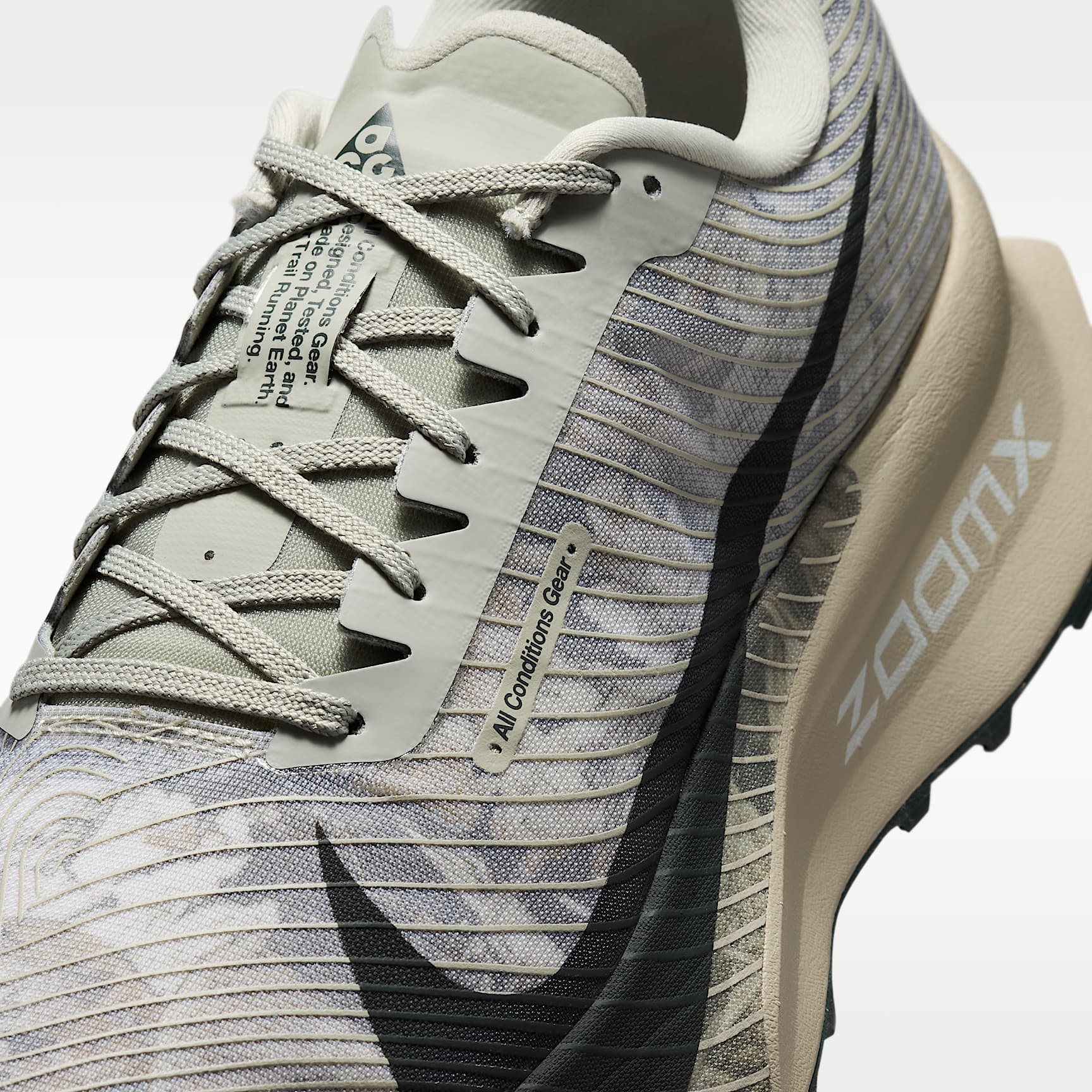 Nike ACG Ultrafly Traillaufschuhe für Wettkämpfe – Spruce Fog/Sea Glass/Black Spruce