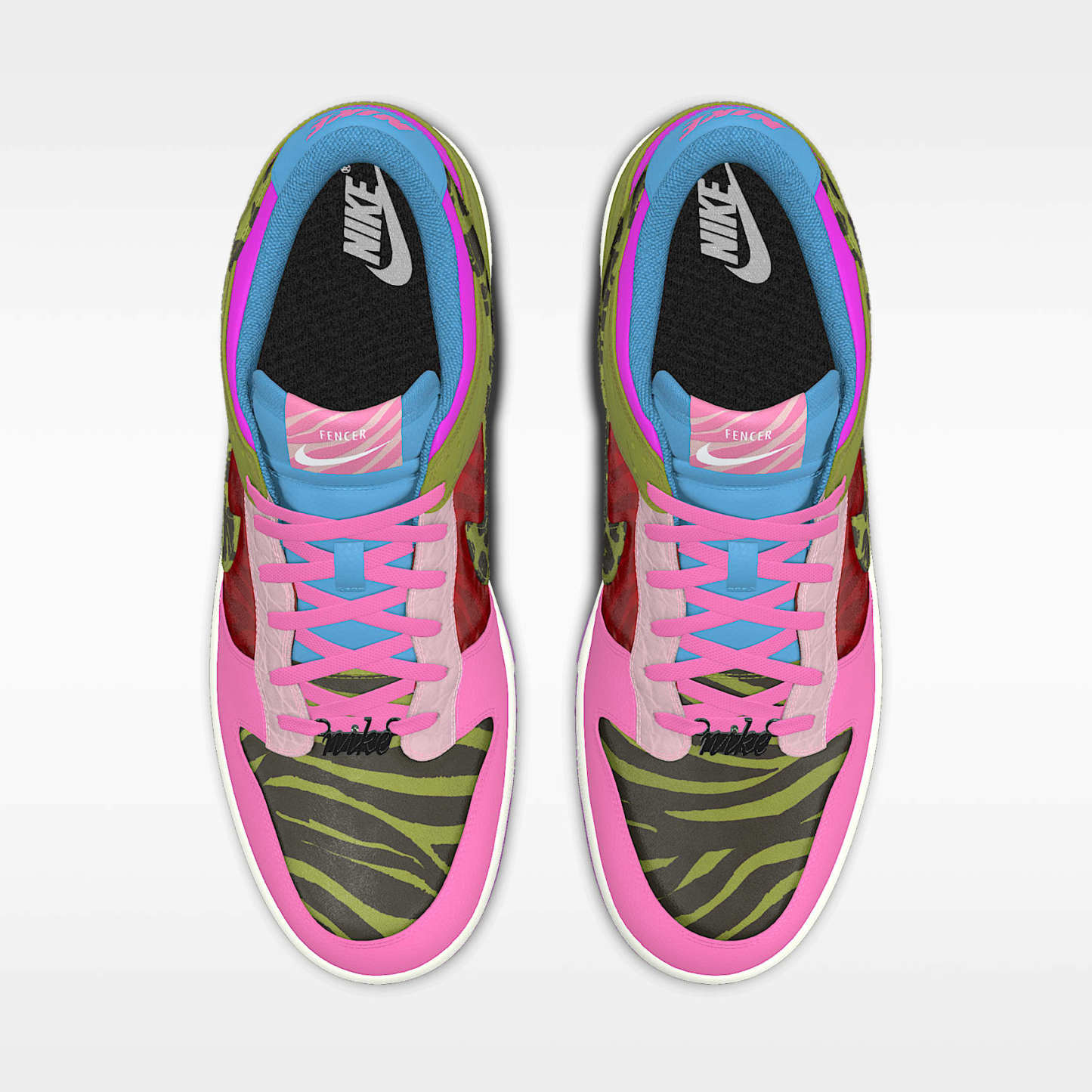 Nike Dunk Low Unlocked By You personalisierbarer Schuh – Multi-Color/Multi-Color/Multi-Color
