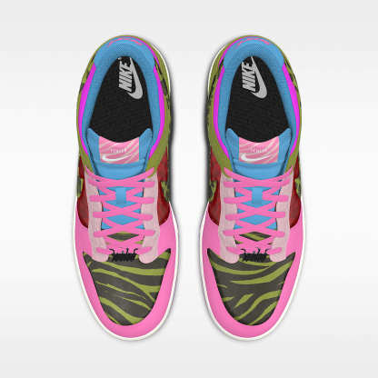 Nike Dunk Low Unlocked By You personalisierbarer Schuh – Multi-Color/Multi-Color/Multi-Color