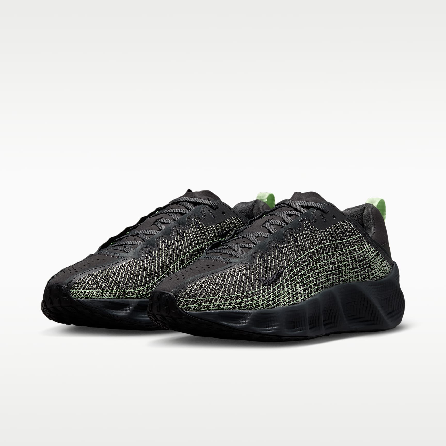 Nike Ava Rover Premium Schuh (Herren) – Dark Smoke Grey/Smoke Grey/Light Liquid Lime/Schwarz