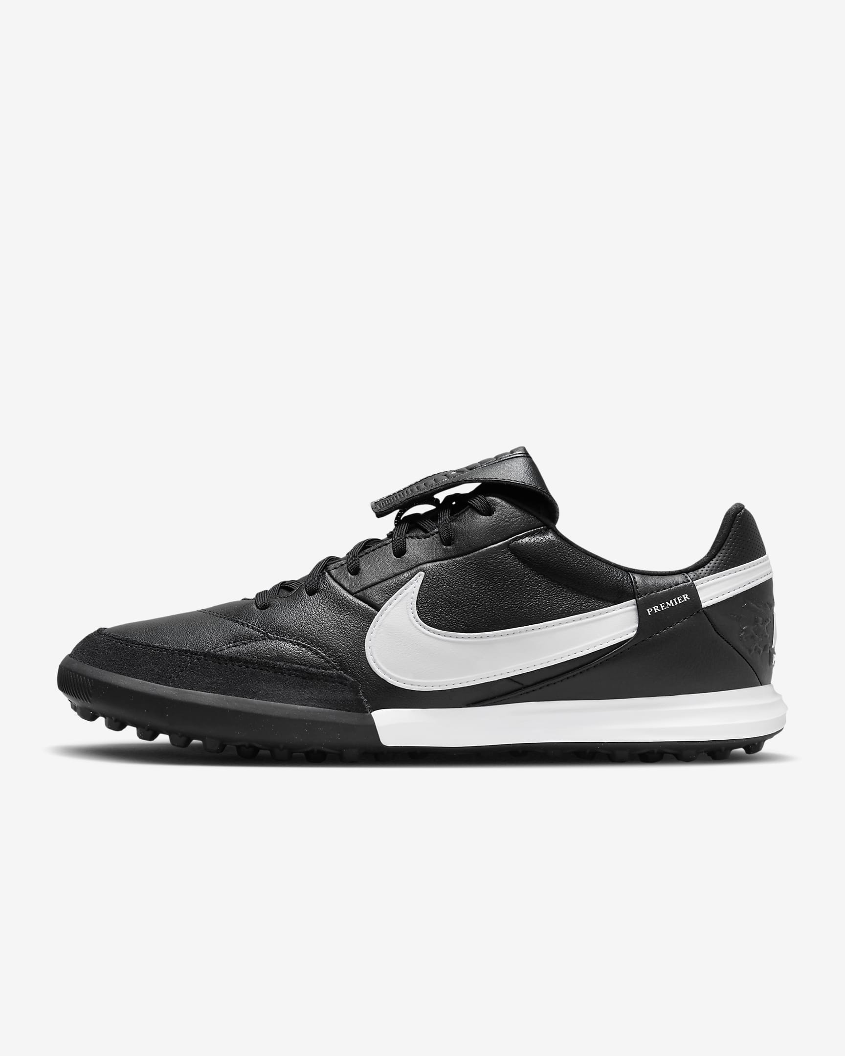 Nike Premier 3 TF Low-Top Fußballschuh – Schwarz/Weiß