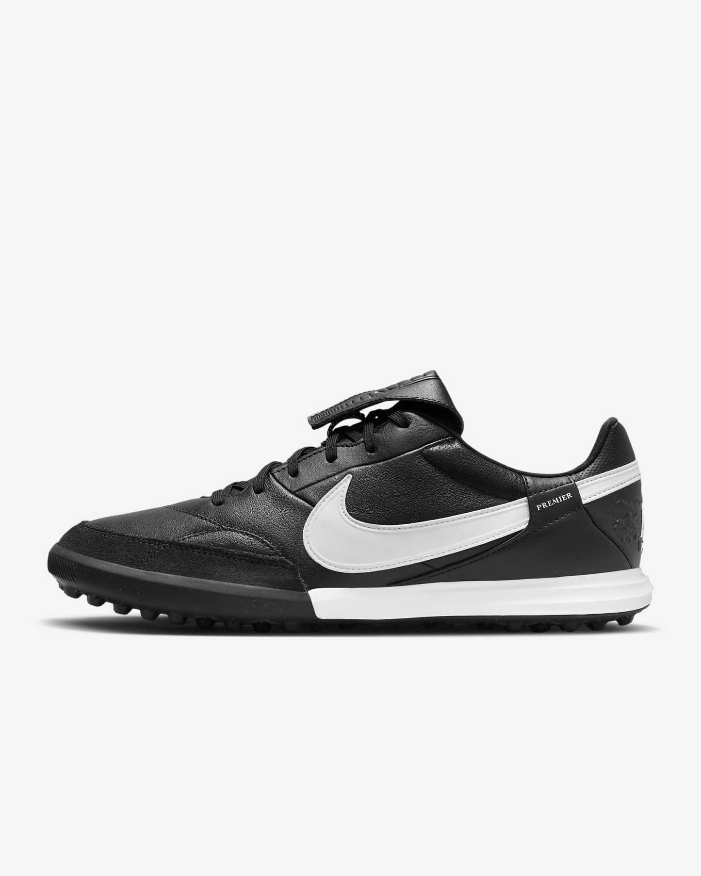 Nike Premier 3 TF Low-Top Fußballschuh – Schwarz/Weiß