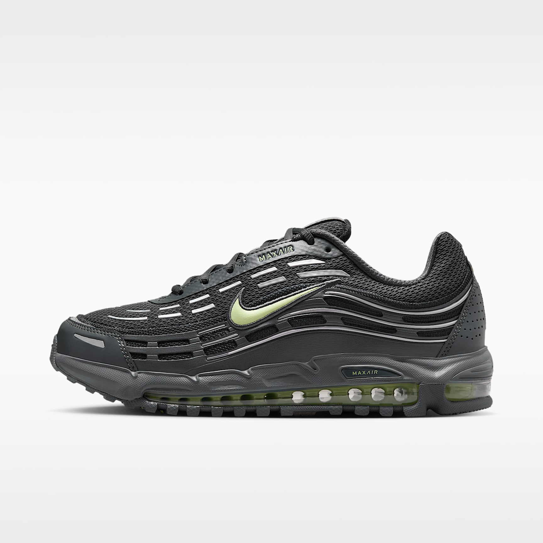Nike Air Max TL 2.5 Schuh (Herren) – Iron Grey/Dark Smoke Grey/Metallic Silver/Light Liquid Lime