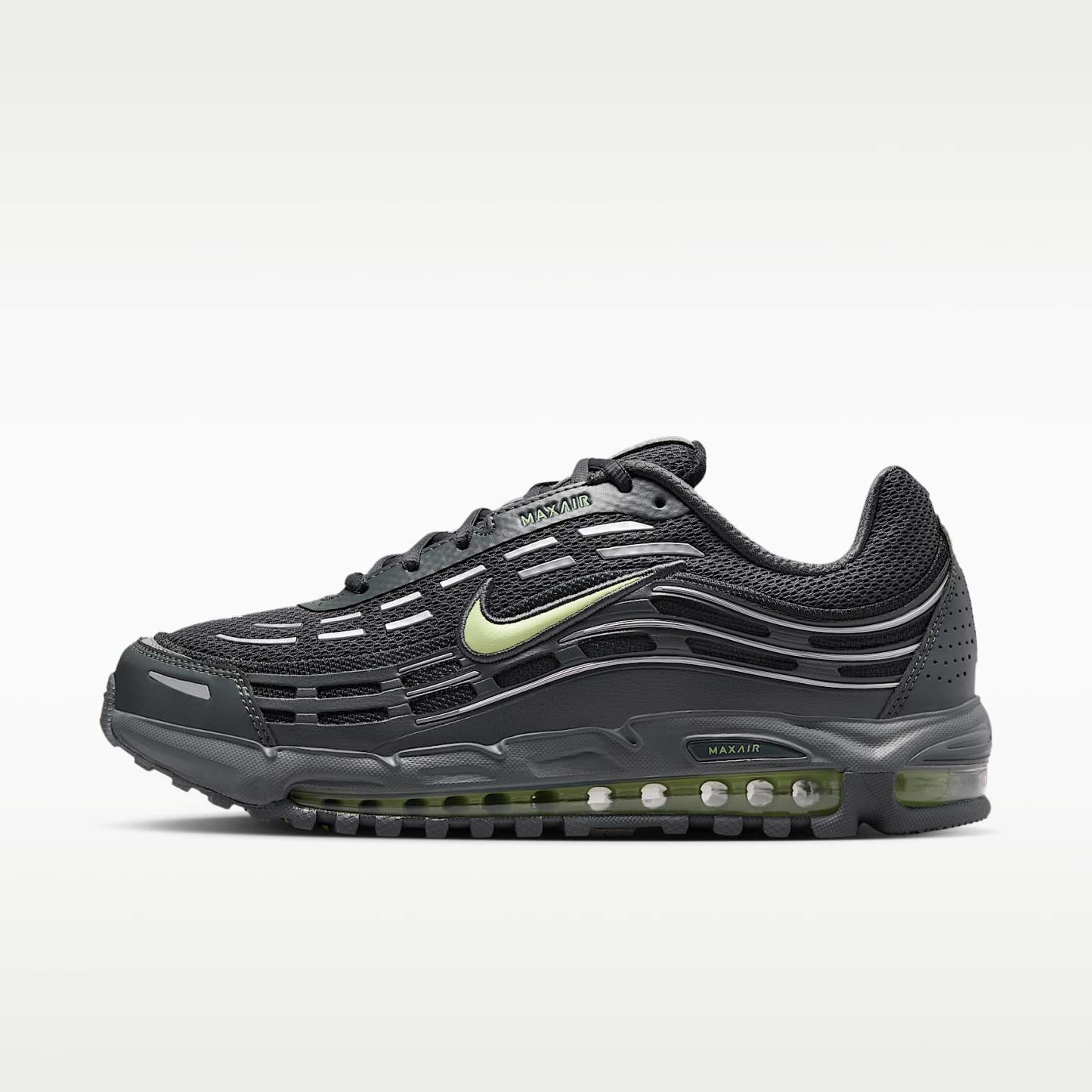 Nike Air Max TL 2.5 Schuh (Herren) – Iron Grey/Dark Smoke Grey/Metallic Silver/Light Liquid Lime