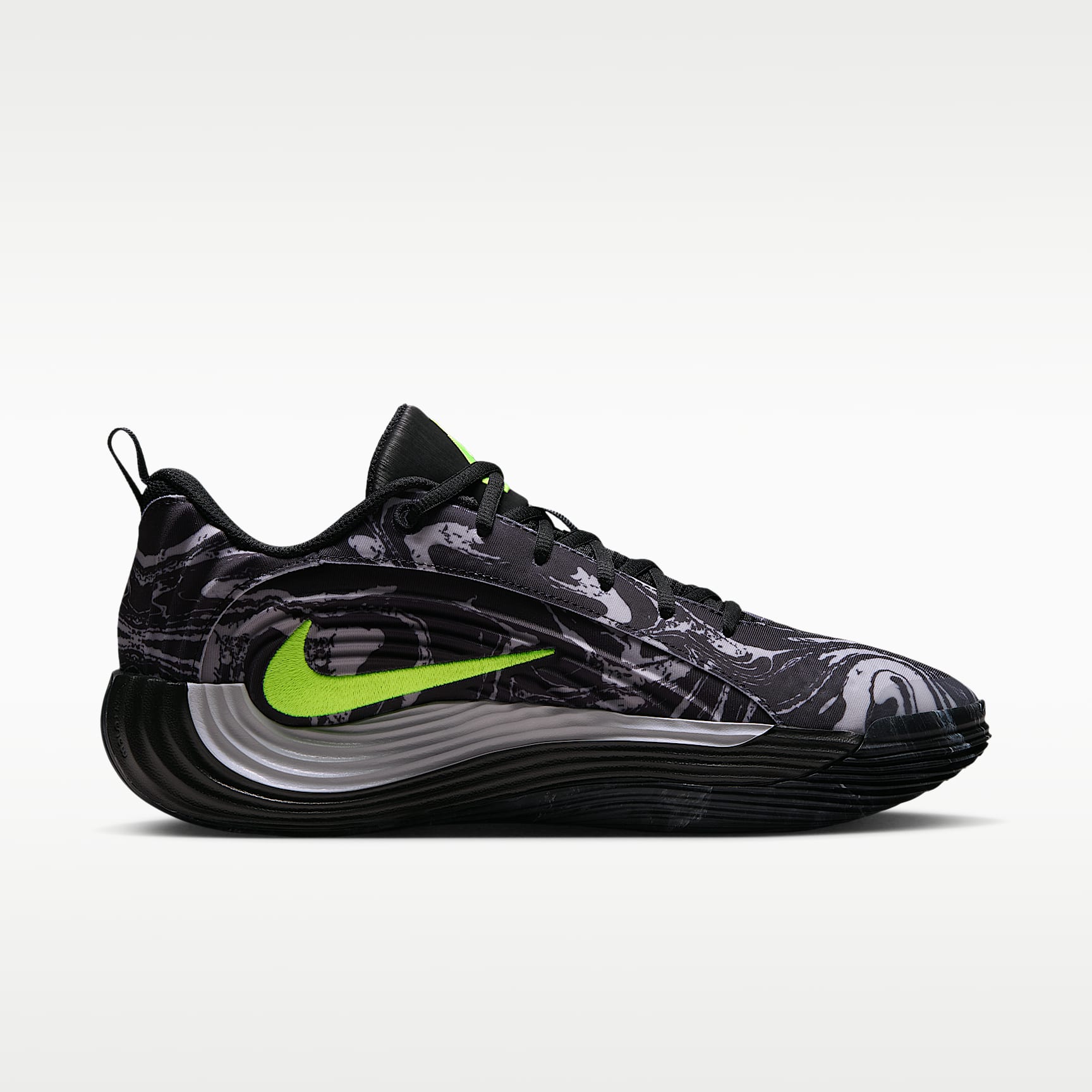 Giannis Immortality 5 Basketballschuh – Schwarz/Light Smoke Grey/Volt
