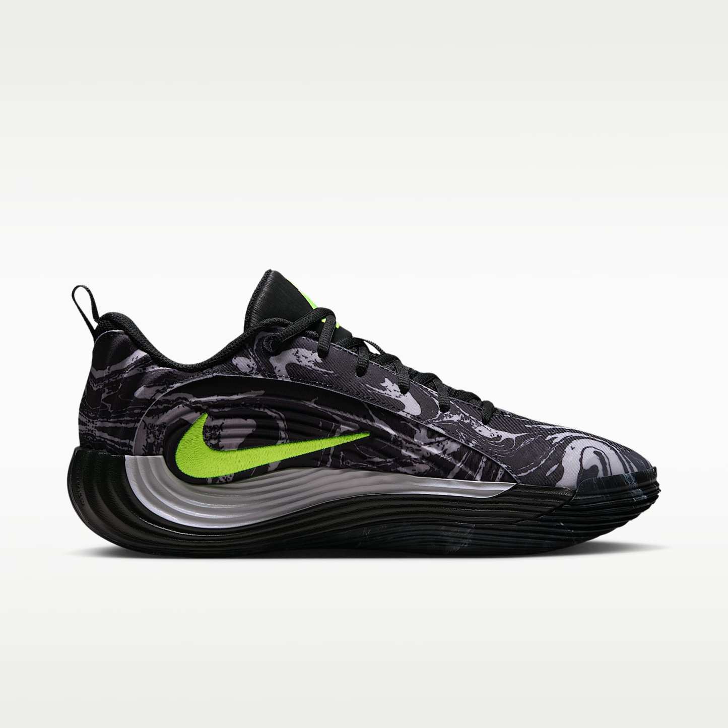 Giannis Immortality 5 Basketballschuh – Schwarz/Light Smoke Grey/Volt