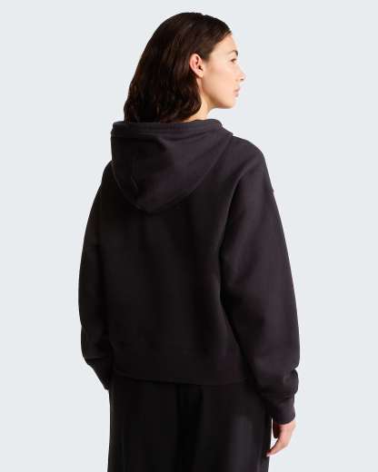 TNF™ Essential Simple Dome Boxy Oversized Hoodie Damen – TNF Black
