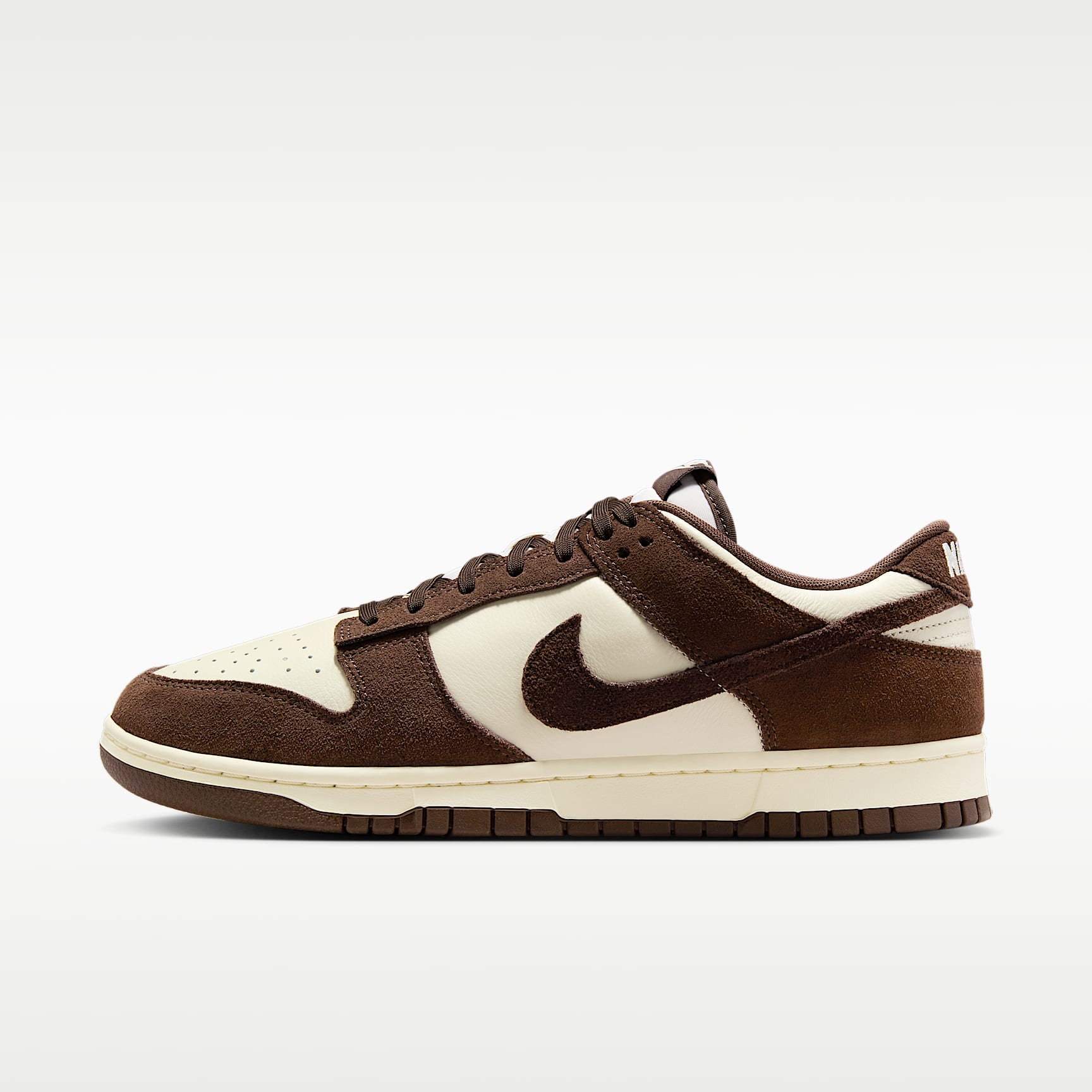 Nike Dunk Low Retro SE Leather/Suede Schuh (Herren) – Pale Ivory/Pale Ivory/Baroque Brown
