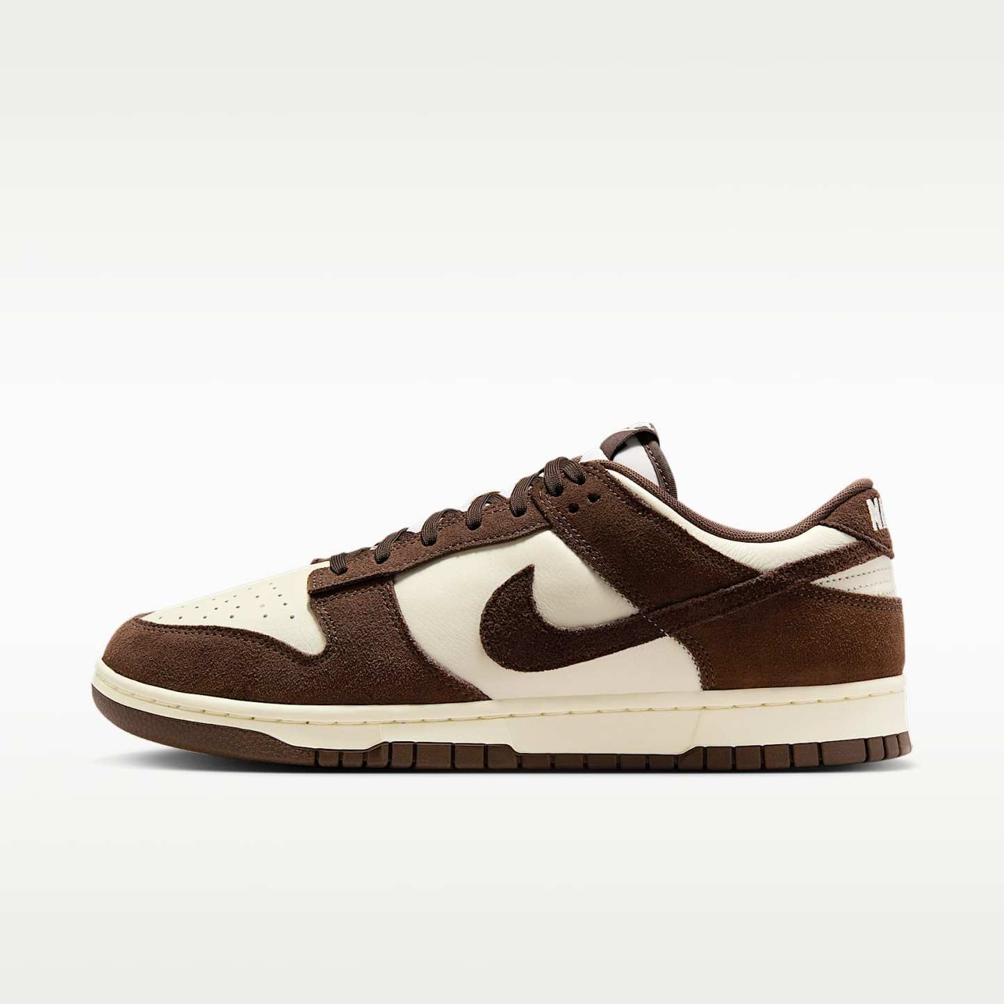 Nike Dunk Low Retro SE Leather/Suede Schuh (Herren) – Pale Ivory/Pale Ivory/Baroque Brown