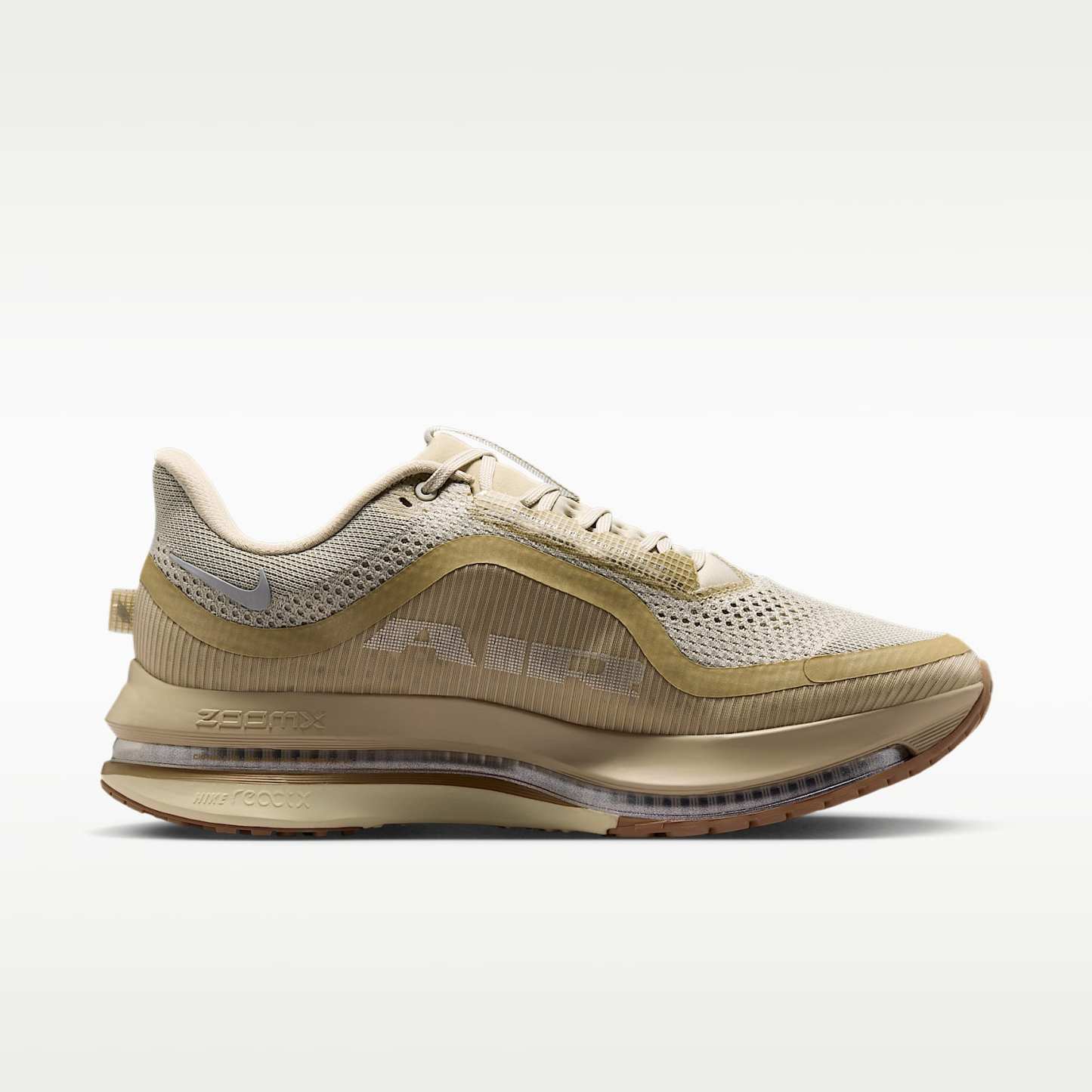 Nike Pegasus Premium Straßenlaufschuh (Herren) – Desert Khaki/Light Khaki/Filbert/Metallic Silver
