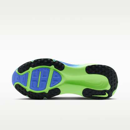 Nike Vomero 18 Straßenlaufschuh (Herren) – Weiß/Volt Tint/Sapphire/Black Spruce