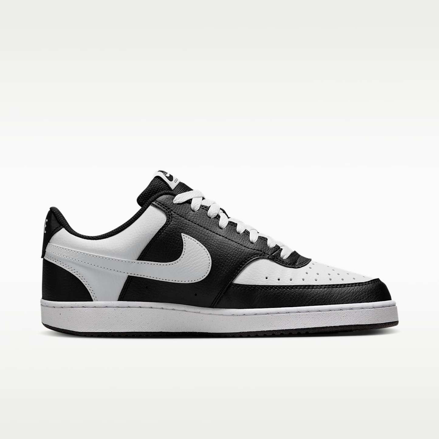 Nike Court Vision Low Herrenschuh – Schwarz/Weiß