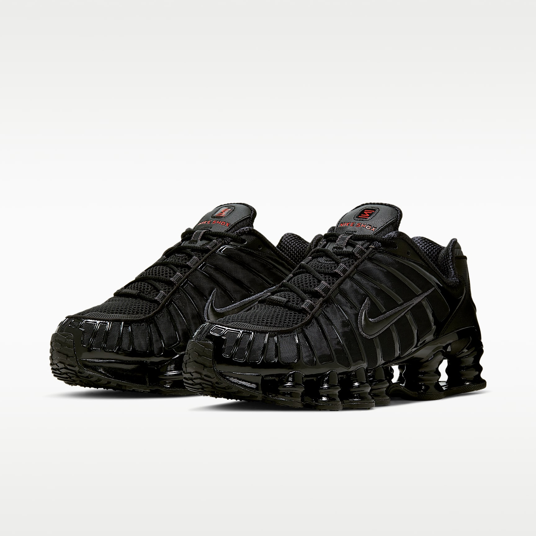 Nike Shox TL Herrenschuh – Schwarz/Metallic Hematite/Max Orange/Schwarz