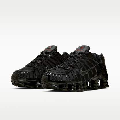 Nike Shox TL Herrenschuh – Schwarz/Metallic Hematite/Max Orange/Schwarz