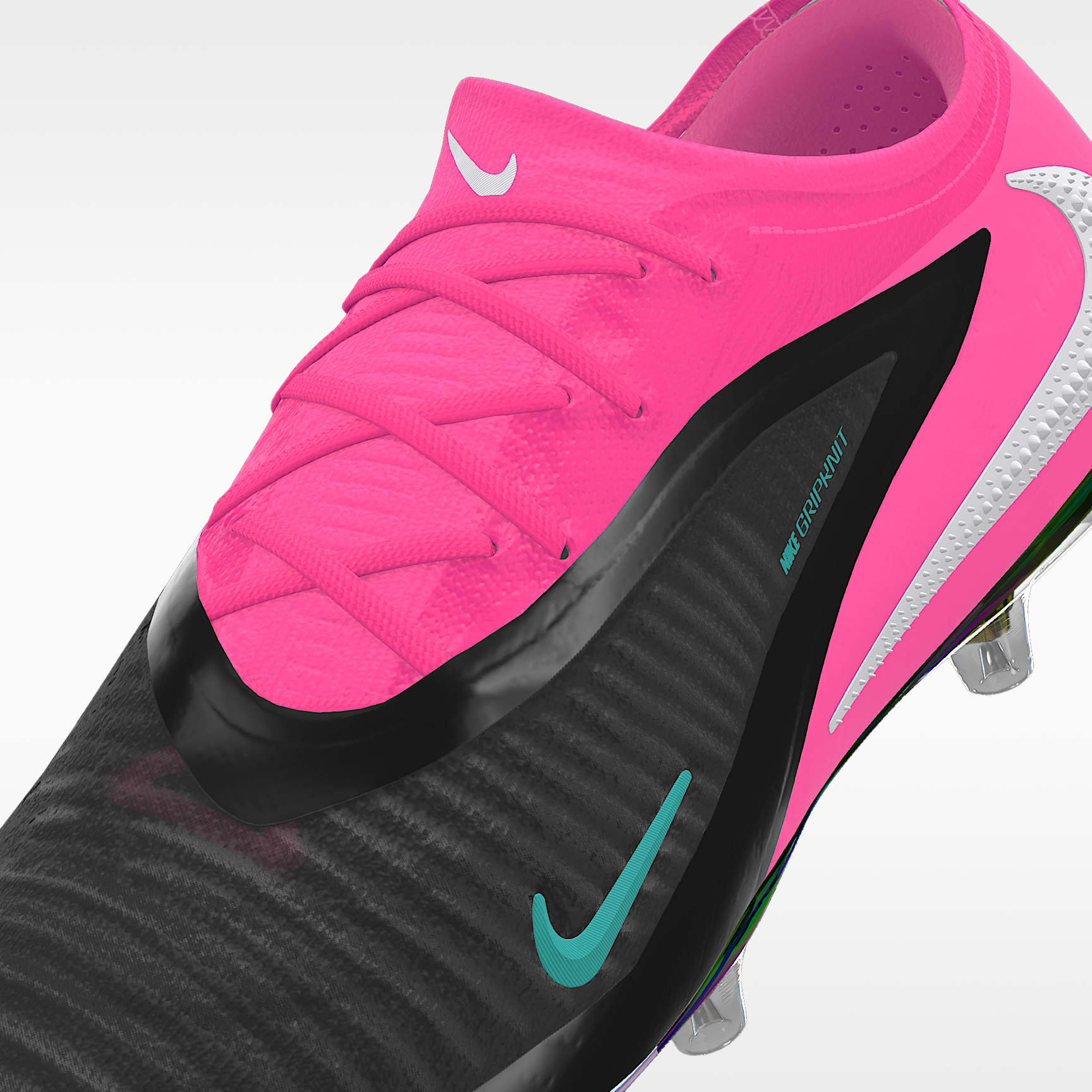 Nike Phantom 6 Low Elite By You personalisierbarer Fußballschuh für normalen Rasen – Racer Blue/Racer Blue/Multi-Color [6362298092]