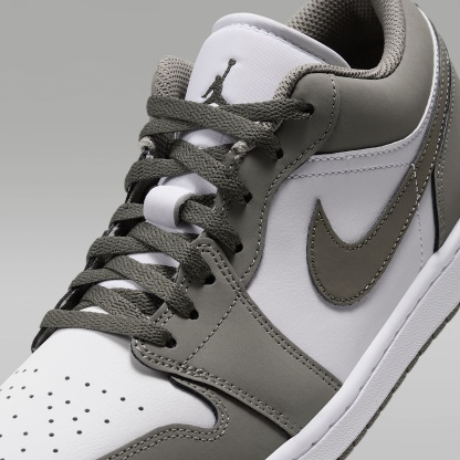 Air Jordan 1 Low Herrenschuh – Light Army/Weiß/Cargo Khaki